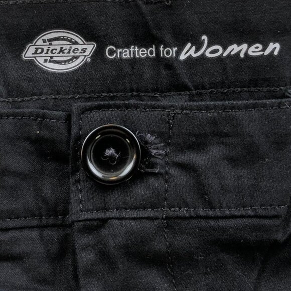 Dickies Women’s Dress Pants Size 40x25 Measured Lot of Two Slim Straight Workwea - Picture 8 of 12